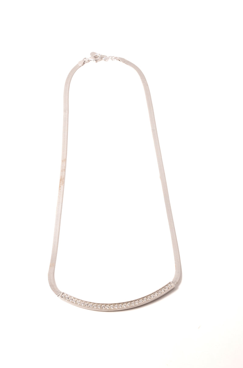 Herringbone Chain, Silver