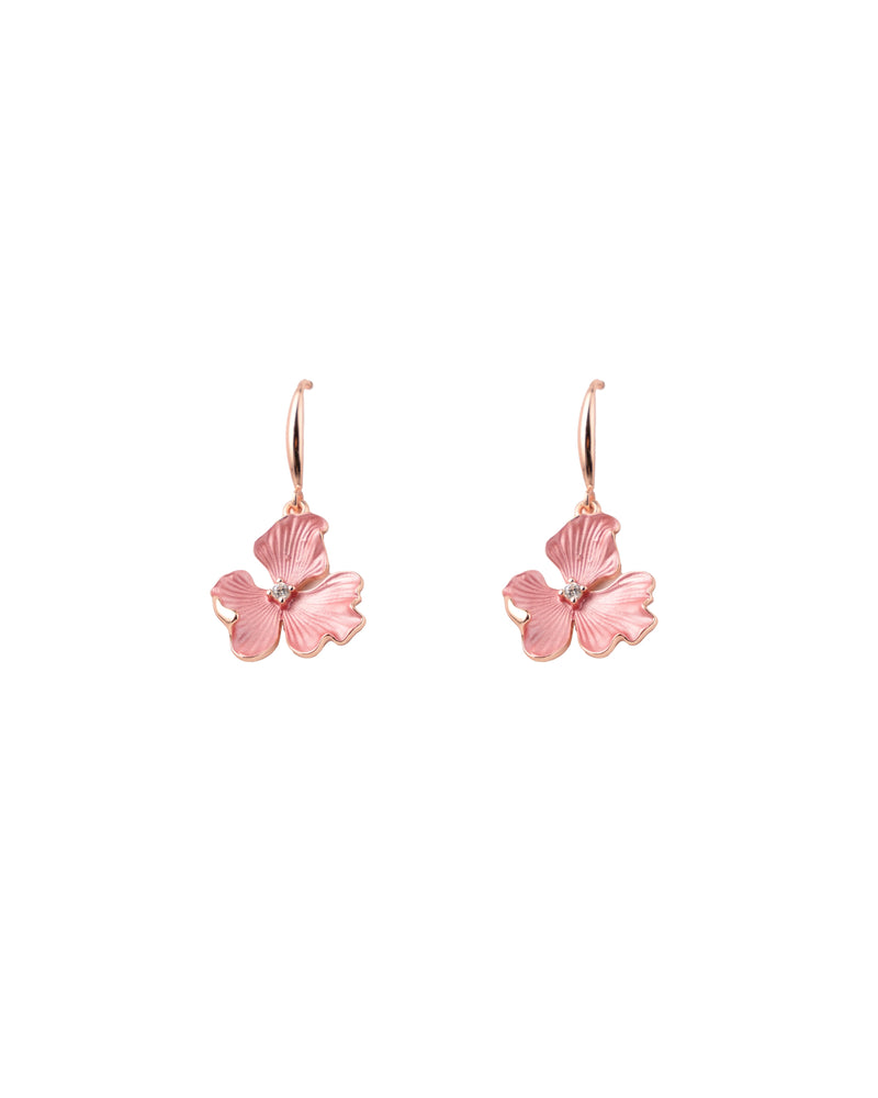 Flora Enamel Earrings